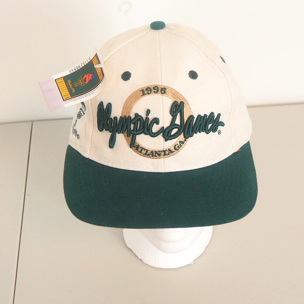 Vintage Olympic Games Collection Atlanta GA 1996 Hat‎ Cap Snapback The Game NWT
